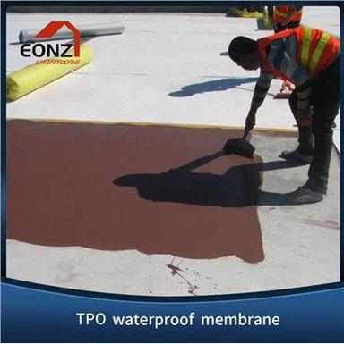 Бял TPO каучуков покрив